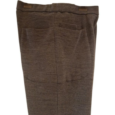 Ter Et Bantine - Pantalone da donna in lana color grigio. Italianfashionglam