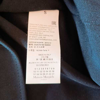 Maison Martin Margiela - Cappa da donna di colore nero - Italianfashionglam