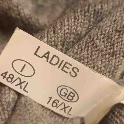 Fabiana Filippi - Cardigan da donna in lana merino grigio chiaro  - Italianfashionglam