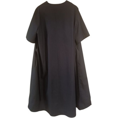 Cos - Abito da donna estivo in cotone di colore blu scuro - Italianfashionglam