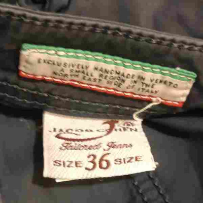 Jacob Cohën - Pantalone da uomo in cotone color blu 5 tasche - Italianfashionglam