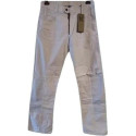 Kenzo - Pantalone chino da uomo in cotone grigio chiaro - Italianfashionglam