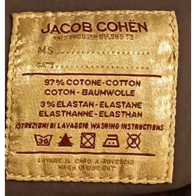 Jacob Cohën - Pantalone donna slim fit in cotone grigio - Italianfashionglam