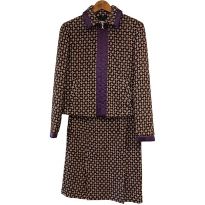 Miu Miu - Abito donna in lana multicolor giacca e gonna - Italianfashionglam