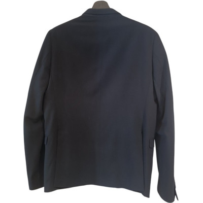 Manuel Ritz - Giacca da uomo in misto viscosa blue scuro - Italianfashionglam