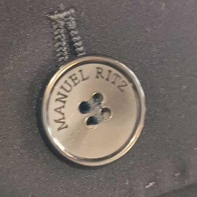 Manuel Ritz - Giacca da uomo in misto viscosa blue scuro - Italianfashionglam