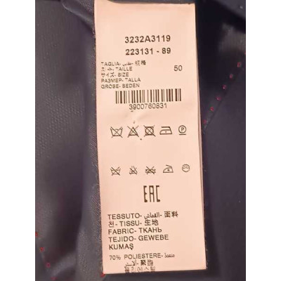 Manuel Ritz - Giacca da uomo in misto viscosa blue scuro - Italianfashionglam