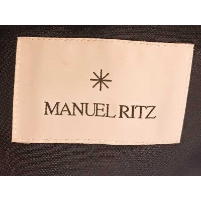 Manuel Ritz - Giacca da uomo in misto viscosa blue scuro - Italianfashionglam