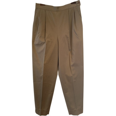Allegri - Pantalone da donna carrot in cotone verde salvia - Italianfashionglam