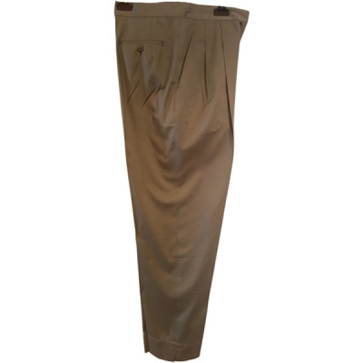 Allegri - Pantalone da donna carrot in cotone verde salvia - Italianfashionglam
