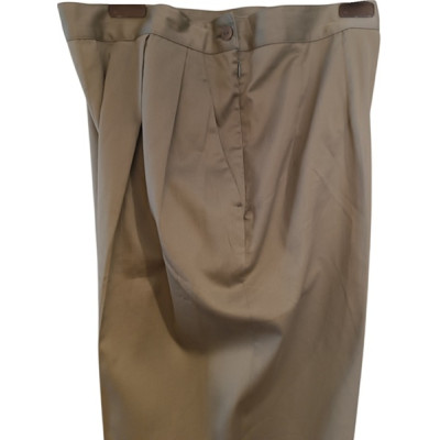 Allegri - Pantalone da donna carrot in cotone verde salvia - Italianfashionglam