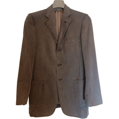 Pal Zileri - Giacca uomo tre bottoni in cotone color beige - Italianfashionglam