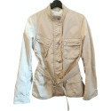 Brema - Giubbino da donna in tessuto tecnico color beige - Italianfashionglam
