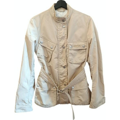 Brema - Giubbino da donna in tessuto tecnico color beige - Italianfashionglam