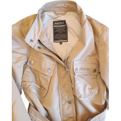 Brema - Giubbino da donna in tessuto tecnico color beige - Italianfashionglam