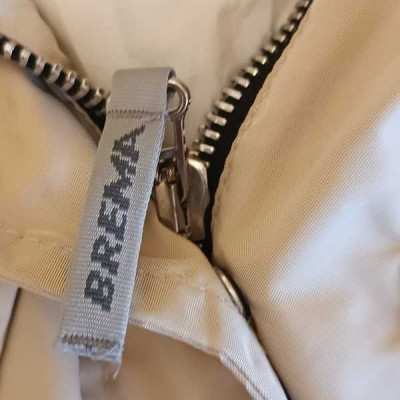 Brema - Giubbino da donna in tessuto tecnico color beige - Italianfashionglam