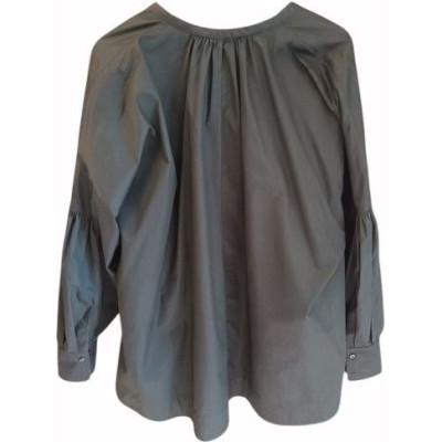 Cos - Camicia da donna in tessuto di cotone color nero - Italianfashionglam