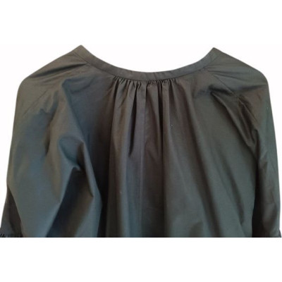 Cos - Camicia da donna in tessuto di cotone color nero - Italianfashionglam