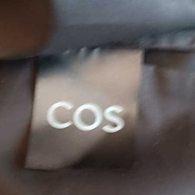 Cos - Camicia da donna in tessuto di cotone color nero - Italianfashionglam