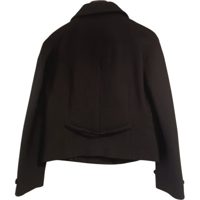 Cerruti 1881 - Giacca da donna in tessuto di lana color nero - Italianfashionglam