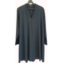 Cos - Abito da donna lungo in tessuto lyocell color nero - Italianfashionglam
