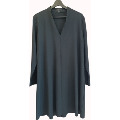 Cos - Abito da donna lungo in tessuto lyocell color nero - Italianfashionglam