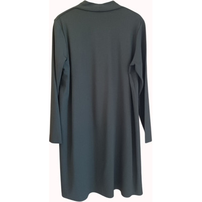 Cos - Abito da donna lungo in tessuto lyocell color nero - Italianfashionglam