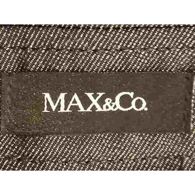 Max&Co. Gonna in lana vergine svasata color blue denim - Italianfashionglam