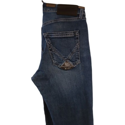 Roy Roger's - Blue jeans da uomo in cotone denim skinny - Italianfashionglam