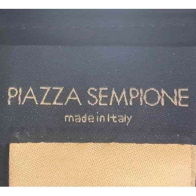 Piazza Sempione - Pantalone da donna in lana color nero - Italianfashionglam