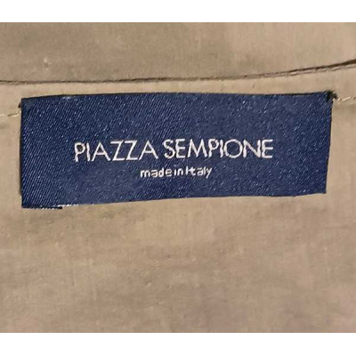 Piazza Sempione - Camicia da donna in cotone verde - Italianfashionglam