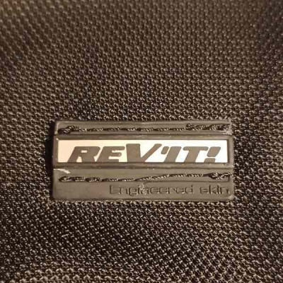 Revit - Giacca tecnica da motociclista in vera pelle nera - Italianfashionglam