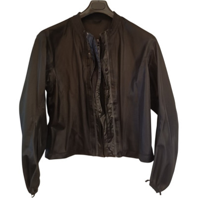 Revit - Giacca tecnica da motociclista in vera pelle nera - Italianfashionglam