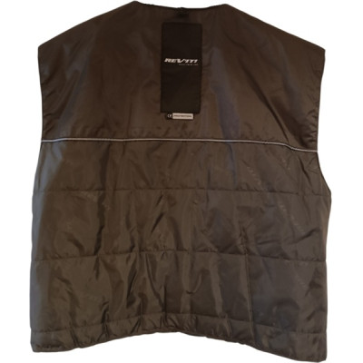 Revit - Giacca tecnica da motociclista in vera pelle nera - Italianfashionglam