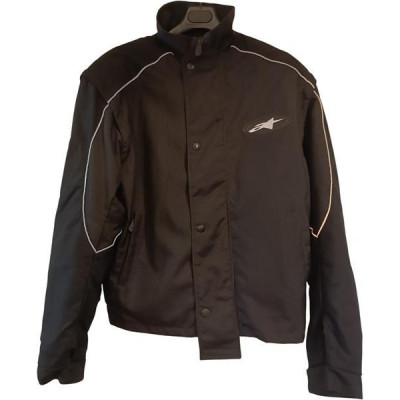Alpinestars - Giacca da uomo per moto in poliestere nero - Italianfashionglam