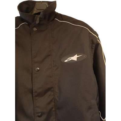 Alpinestars - Giacca da uomo per moto in poliestere nero - Italianfashionglam