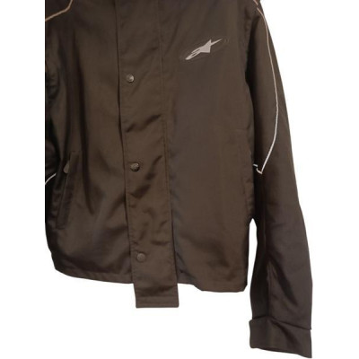 Alpinestars - Giacca da uomo per moto in poliestere nero - Italianfashionglam