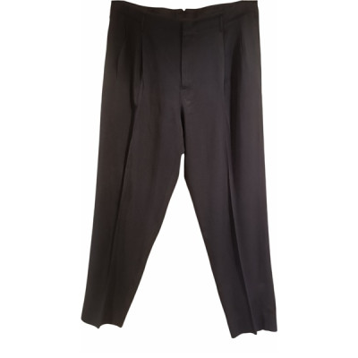 Jean Paul Gaultier - Pantalone da uomo in viscosa color blu scuro - Italianfashionglam