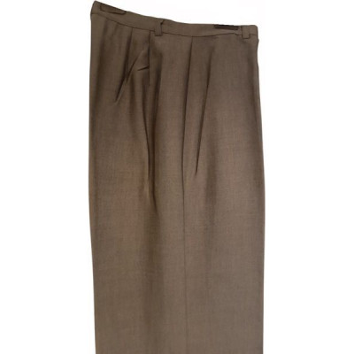 Marella- Pantalone da donna palazzo misto seta grigio - Italianfashionglam
