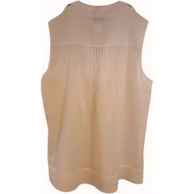 MaliParmi - Top donna in puro cotone di colore bianco  - Italianfashionglam
