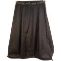 Primonumero - Gonna balloon in nylon di colore nero - Italianfashionglam