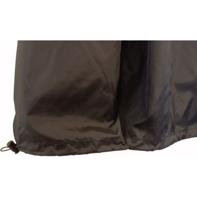 Primonumero - Gonna balloon in nylon di colore nero - Italianfashionglam