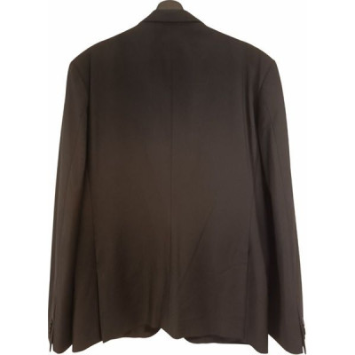 Calvin Klein - Completo da uomo in fresco di lana nero - Italianfashionglam