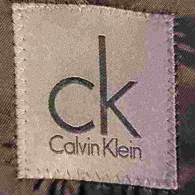 Calvin Klein - Completo da uomo in fresco di lana nero - Italianfashionglam