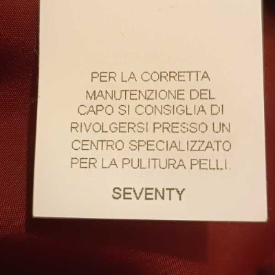 Seventy - Gonna in acetato bordò con pelliccia Mongolia - Italianfashionglam