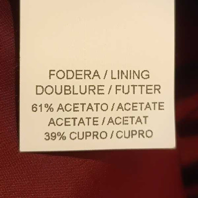 Seventy - Gonna in acetato bordò con pelliccia Mongolia - Italianfashionglam