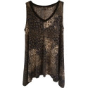 Krizia - Canotta da donna in misto di viscosa multicolore - Italianfashionglam