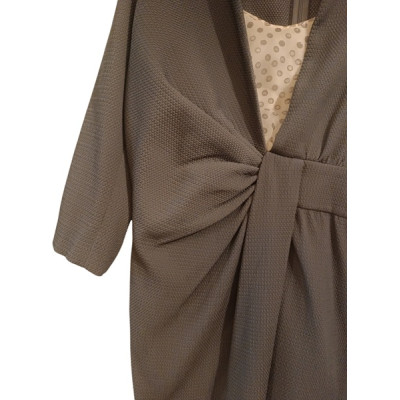 Marly's - Abito da donna in tessuto di seta colore grigio - Italianfashionglam