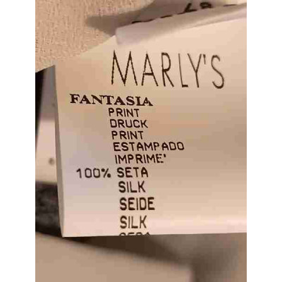 Marly's - Abito da donna in tessuto di seta colore grigio - Italianfashionglam