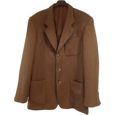 Emanuel Ungaro - Giacca da uomo in lana beige 3 bottoni - Italianfashionglam